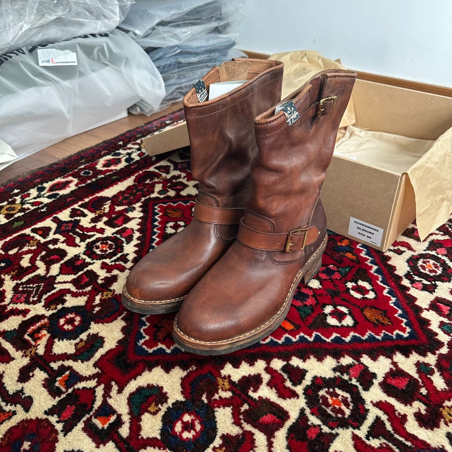 VISVIM 25AW ICT T.W.O. Engineer Boots 8