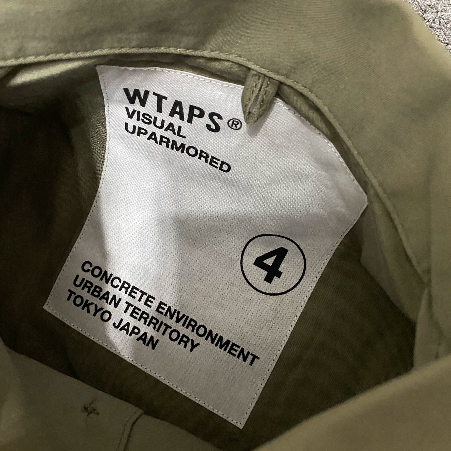 WTAPS 22AW Washed Two-Pocket Jacket