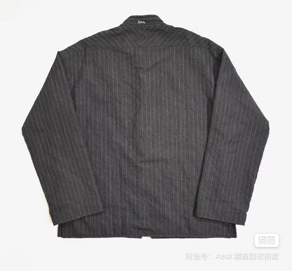Visvim Dharma Santome Stripe Wool Shirt