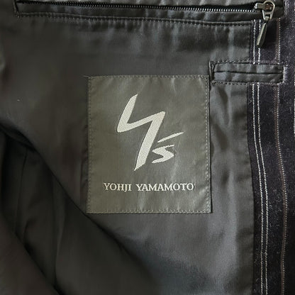 Yohji Yamamoto Velvet Stripe Suit