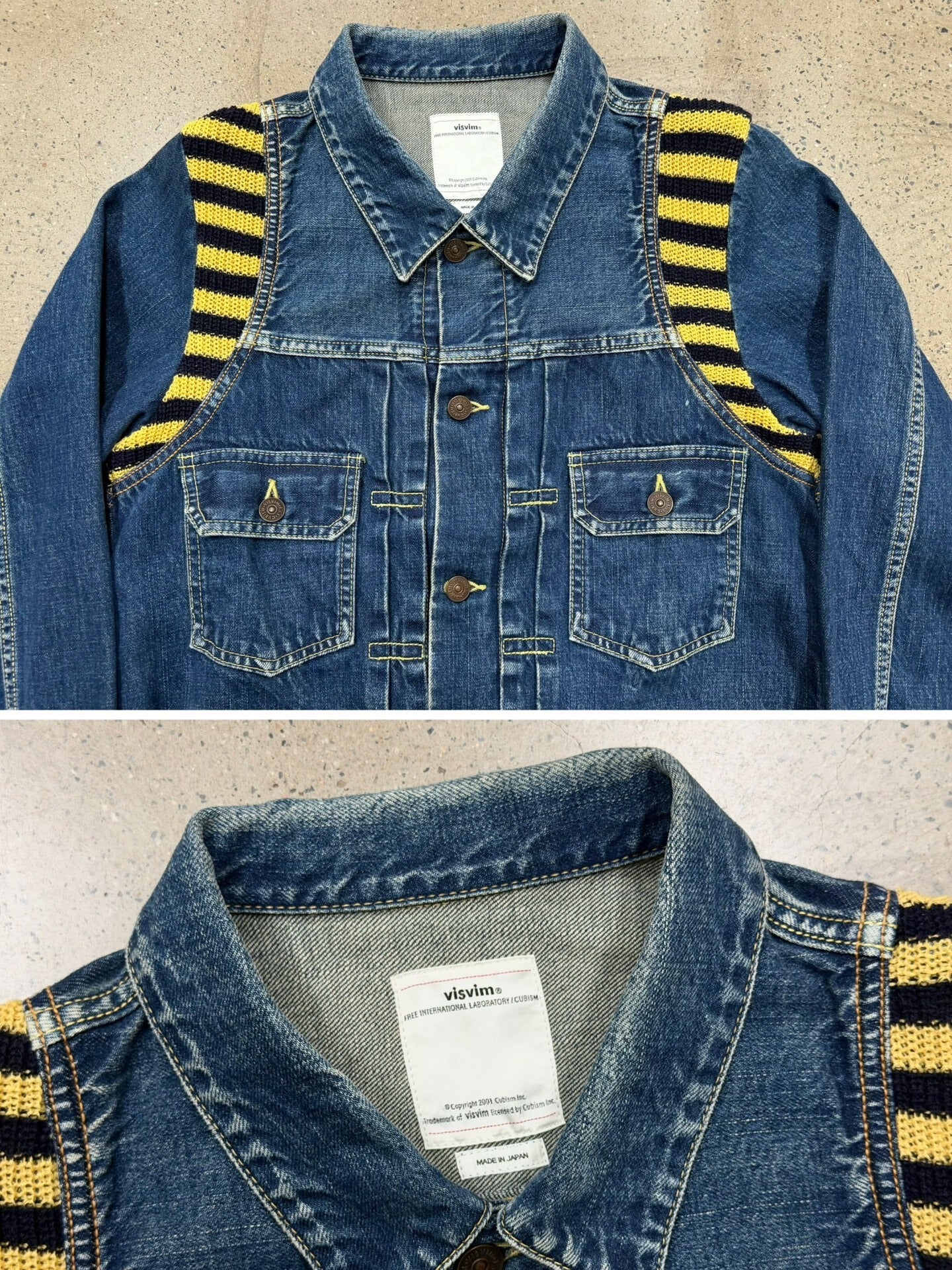 Visvim 101 Jkt Jumbo Denim Jacket