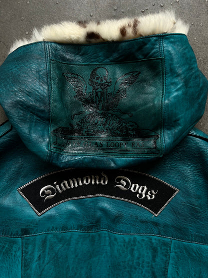 Diamond Dogs Reworked Waxed Leather Jacket