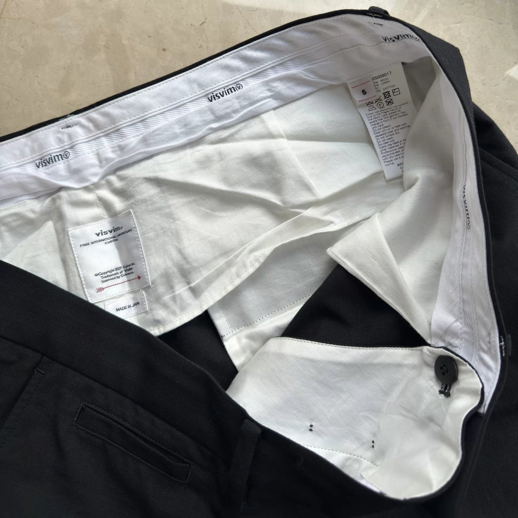 VISVIM Men's Casual Suit Pants
