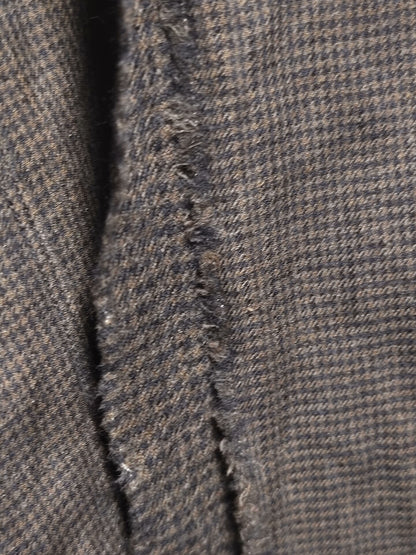 ziggychen plant-dyed wool blend coat