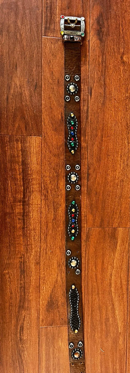 Rare HTC Western Style Leather Belt