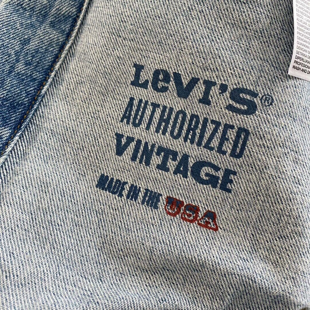 levi's x awake ny patchwork denim jacket