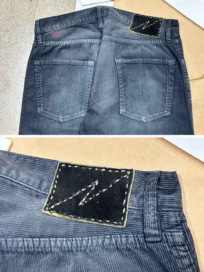 Visvim Slub Indigo Damaged Casual Pants