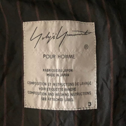 Yohji Yamamoto Striped Long Shirt