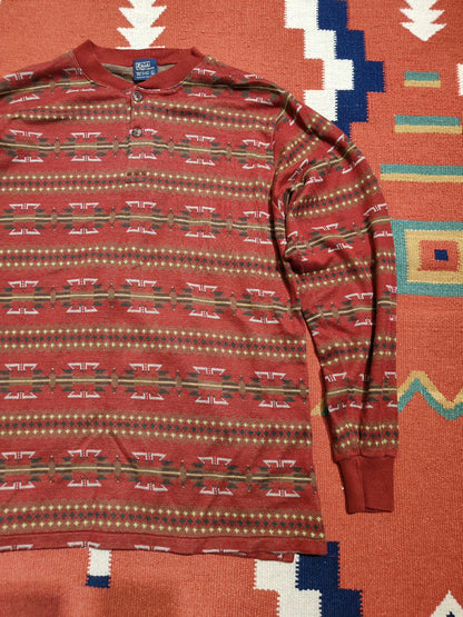 Vintage Ralph Lauren RRL Henley Sweater