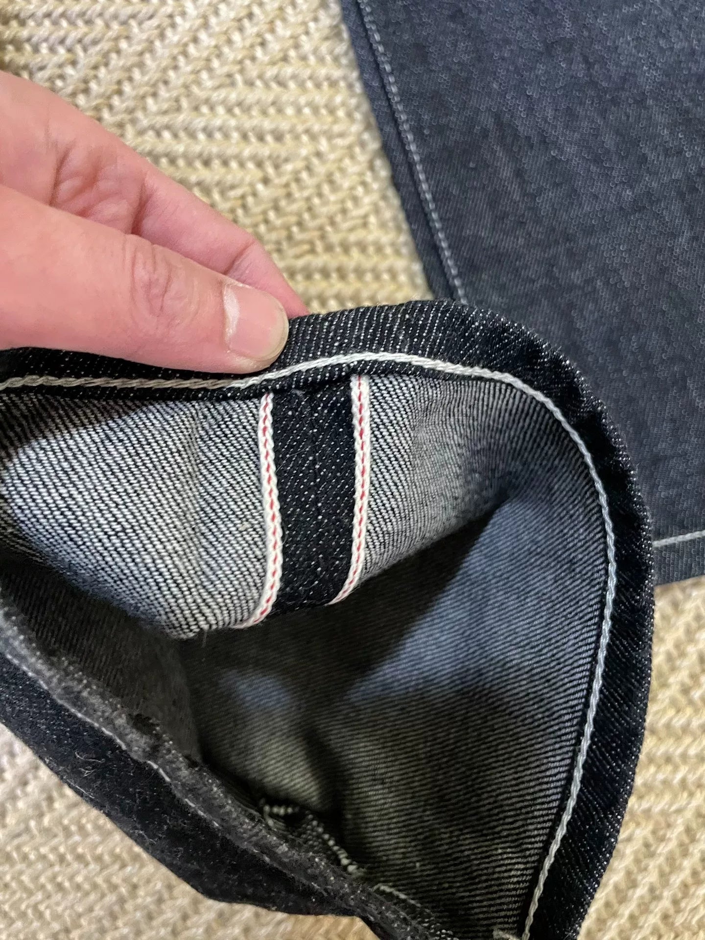 NEIGHBORHOOD 06EX Black Washed Jeans