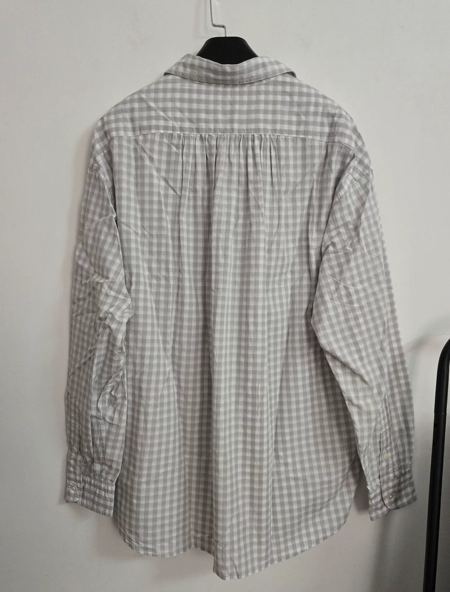 Porter Classic Roll Up Kyoto Limited Gray Check Shirt