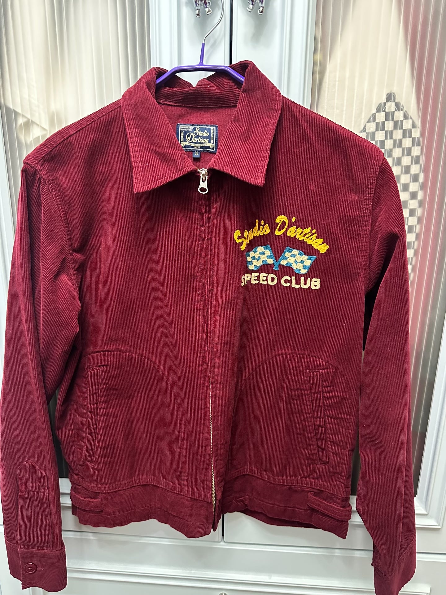 Studio D'artisan Car Club Embroidered Jacket