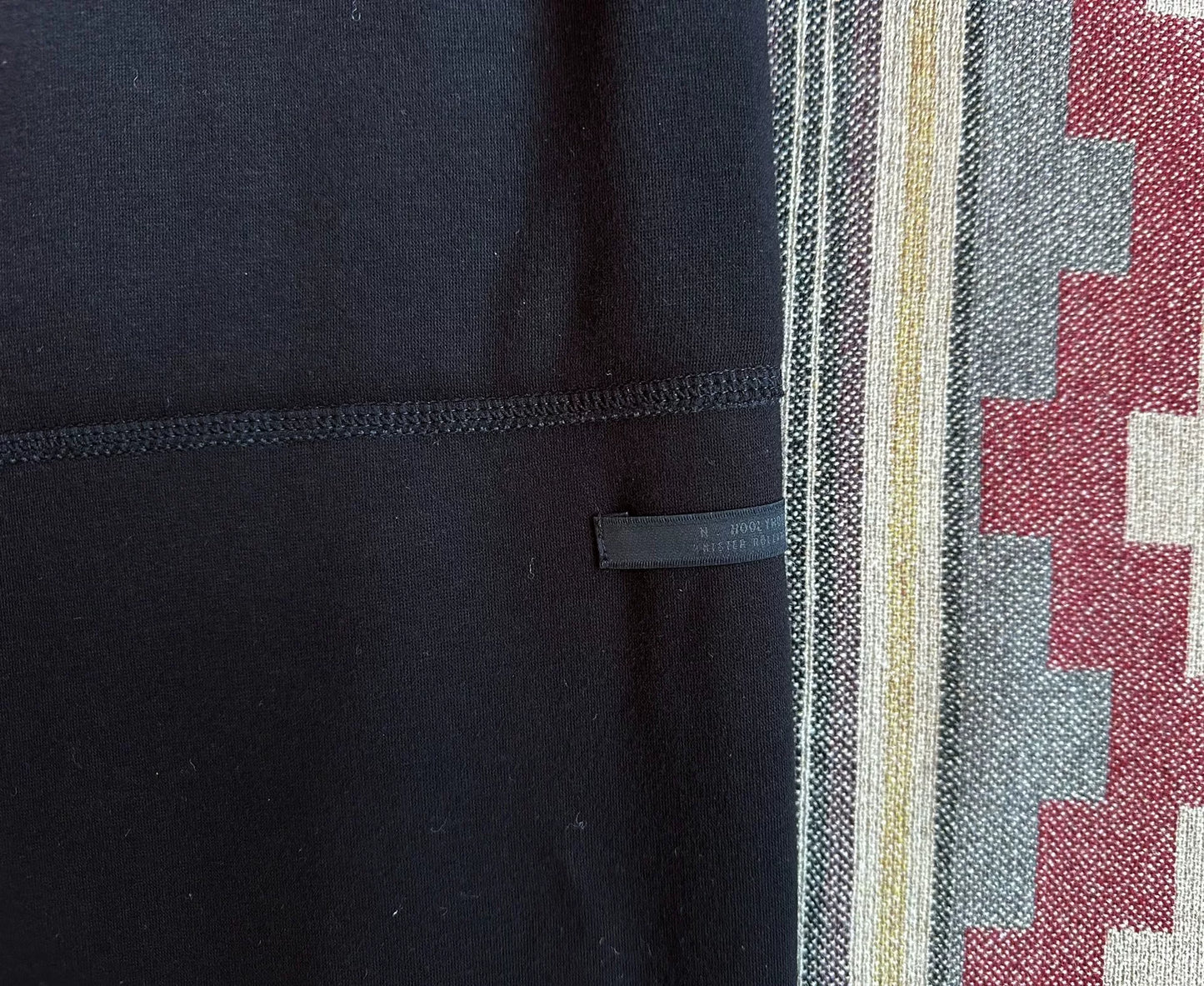 n.hoolywood black track pants for men