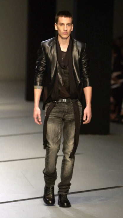 Dior Homme SS 2003 Black Denim Pants