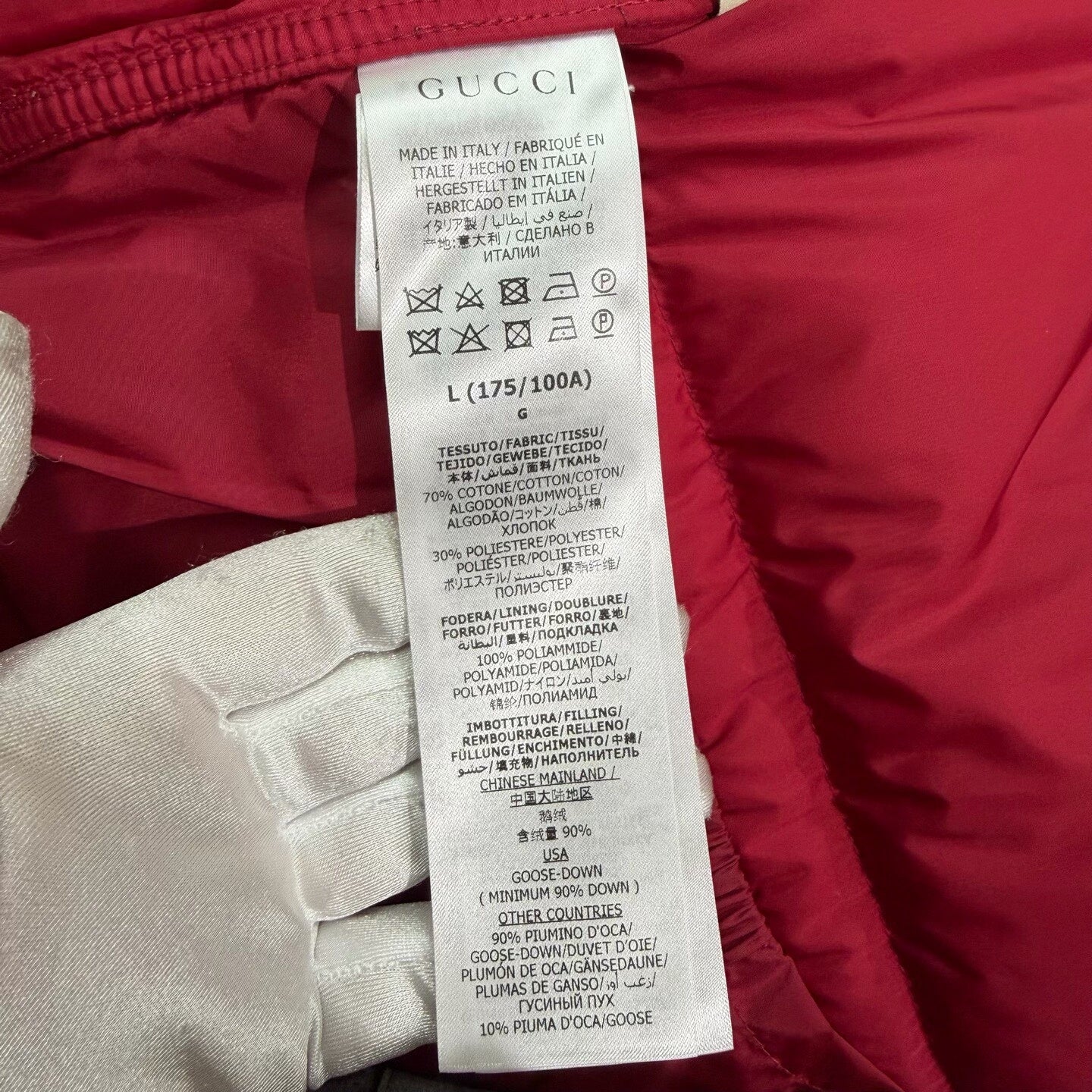 Gucci x The North Face Puffer Jacket