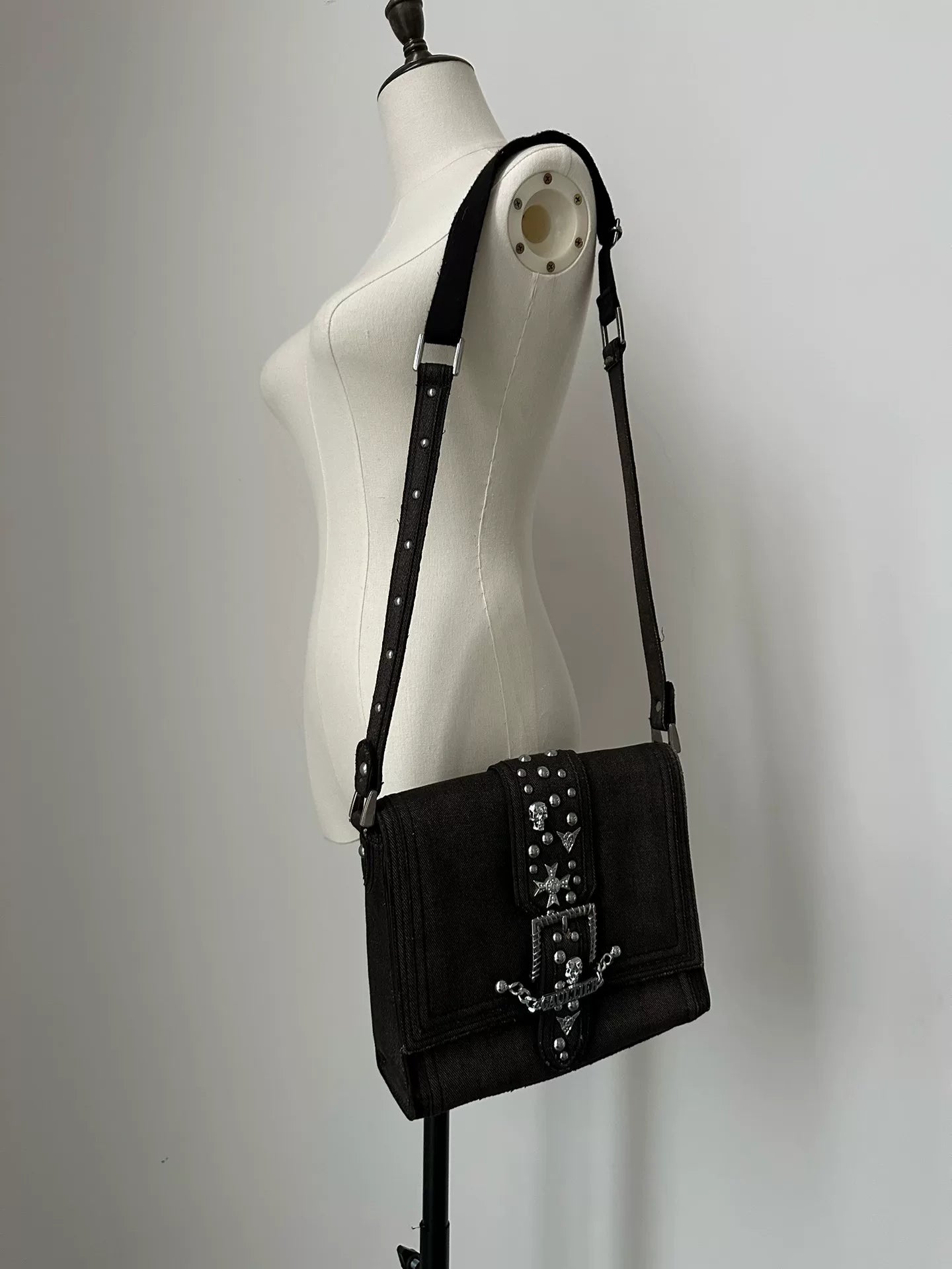 Jean Paul Gaultier Vintage Buckle Shoulder Bag