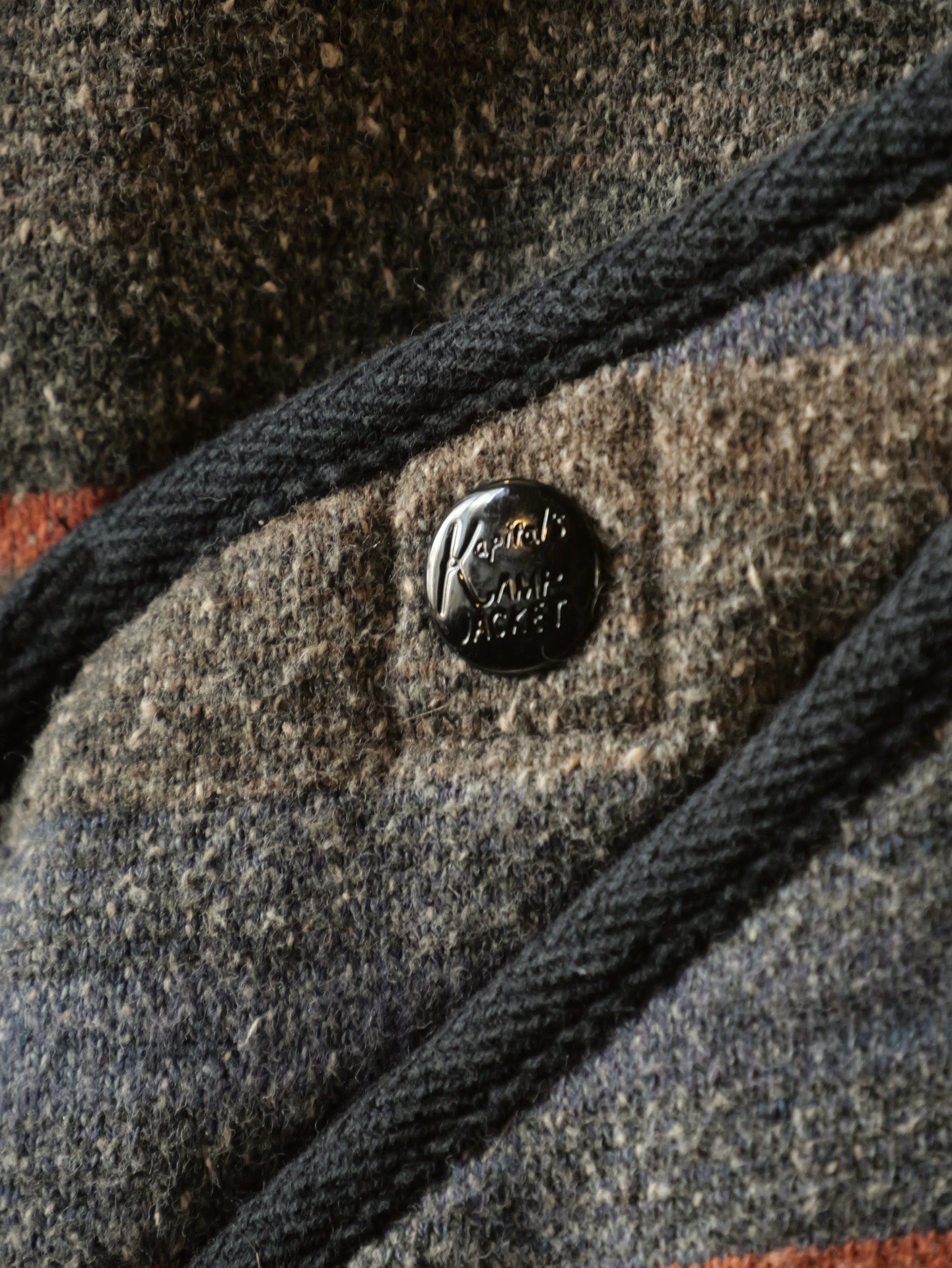 Kapital Multi-pocket Striped Vest