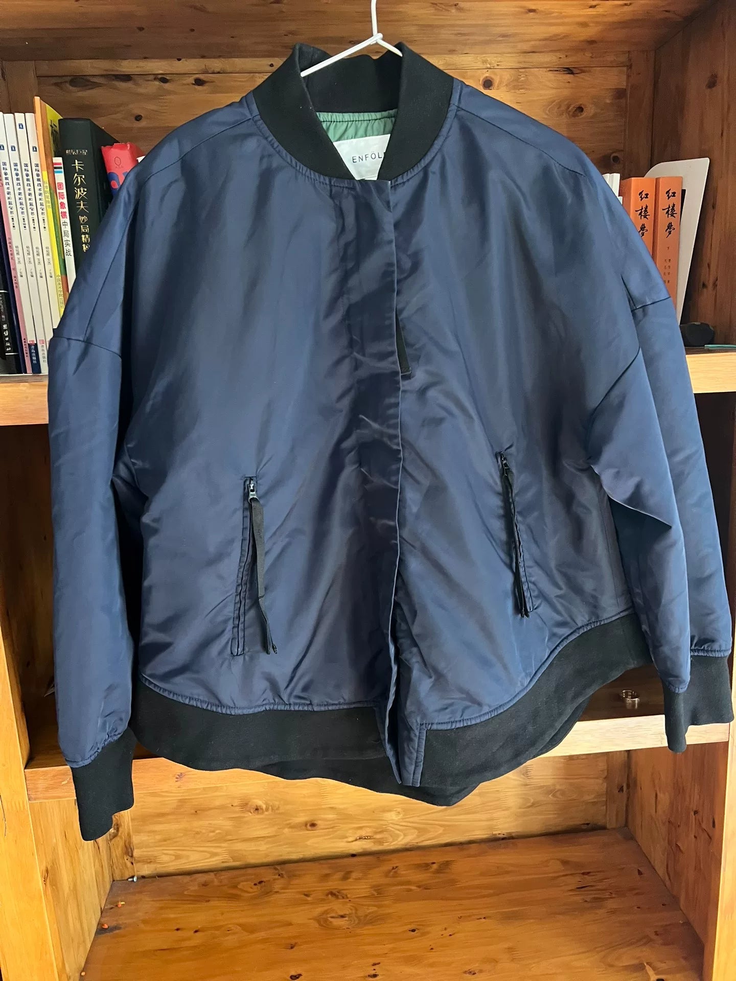 blue denim jacket for stylish warmth