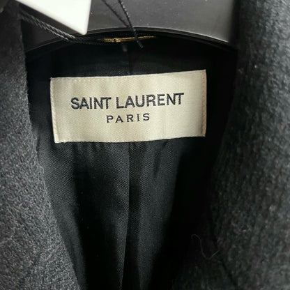 Saint Laurent Black Double-Breasted Court Jacket