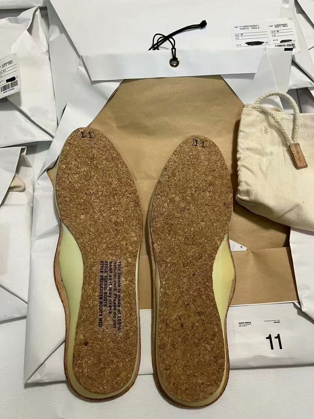 visvim veggie insole