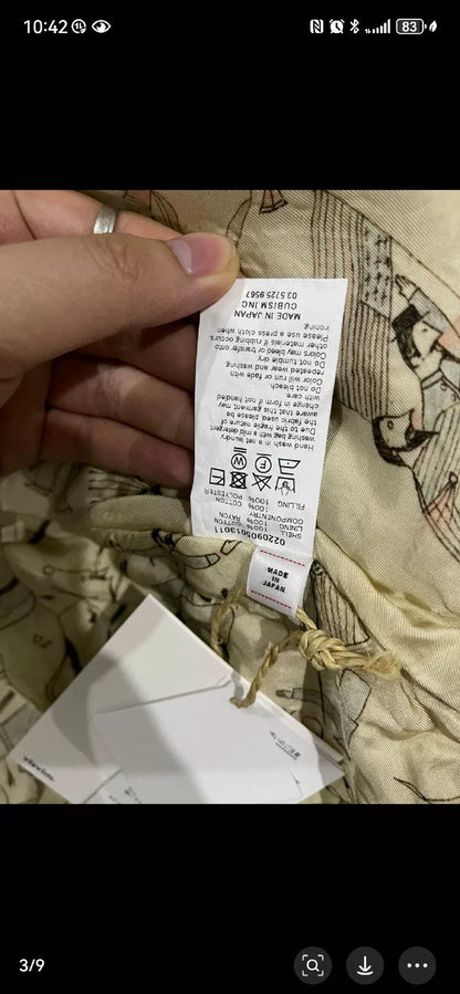 Visvim 20AW ICT Splatter Paint Coach Jacket