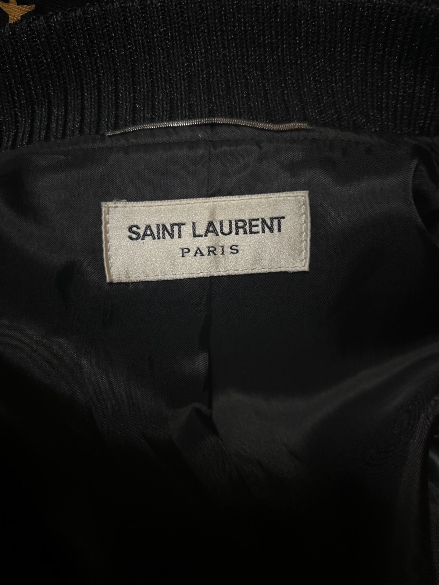 saint laurent tiger eagle bomber jacket