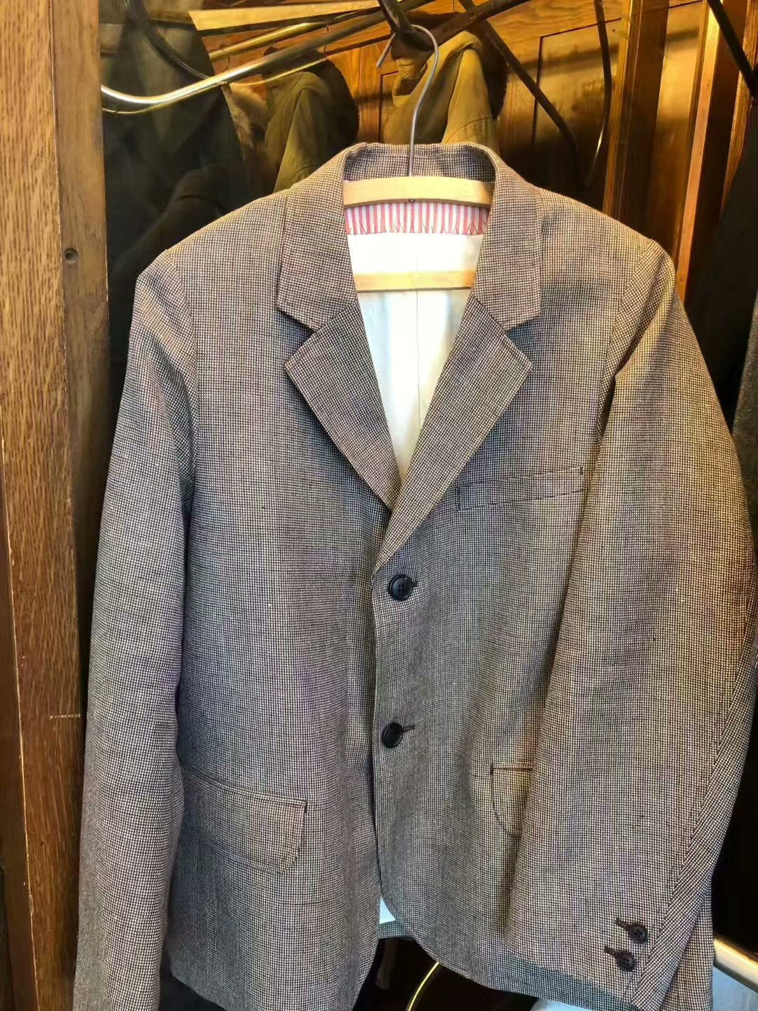VISVIM 20SS SOLEBURY CHECK BLAZER