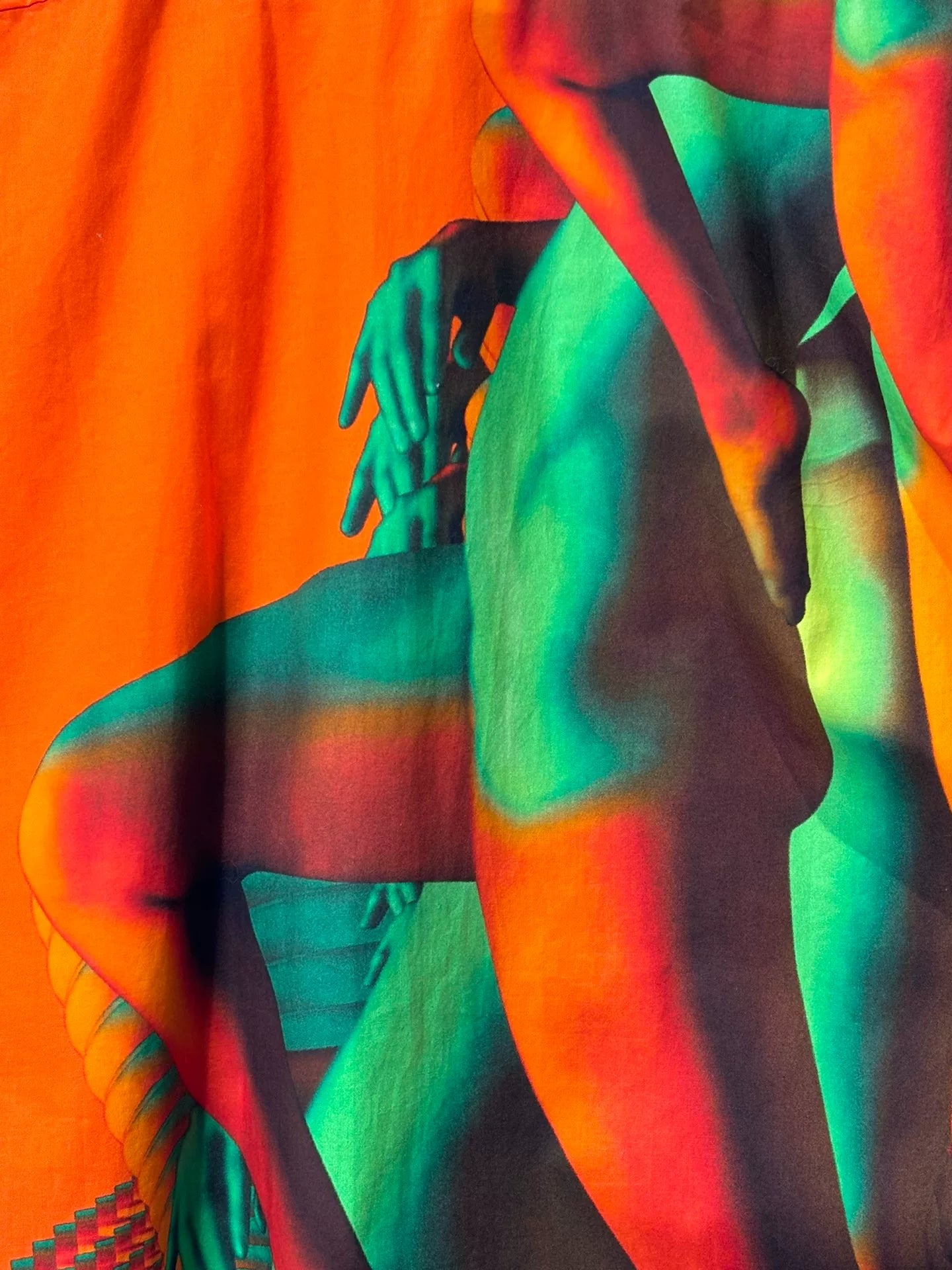 neon graphic short sleeve shirt