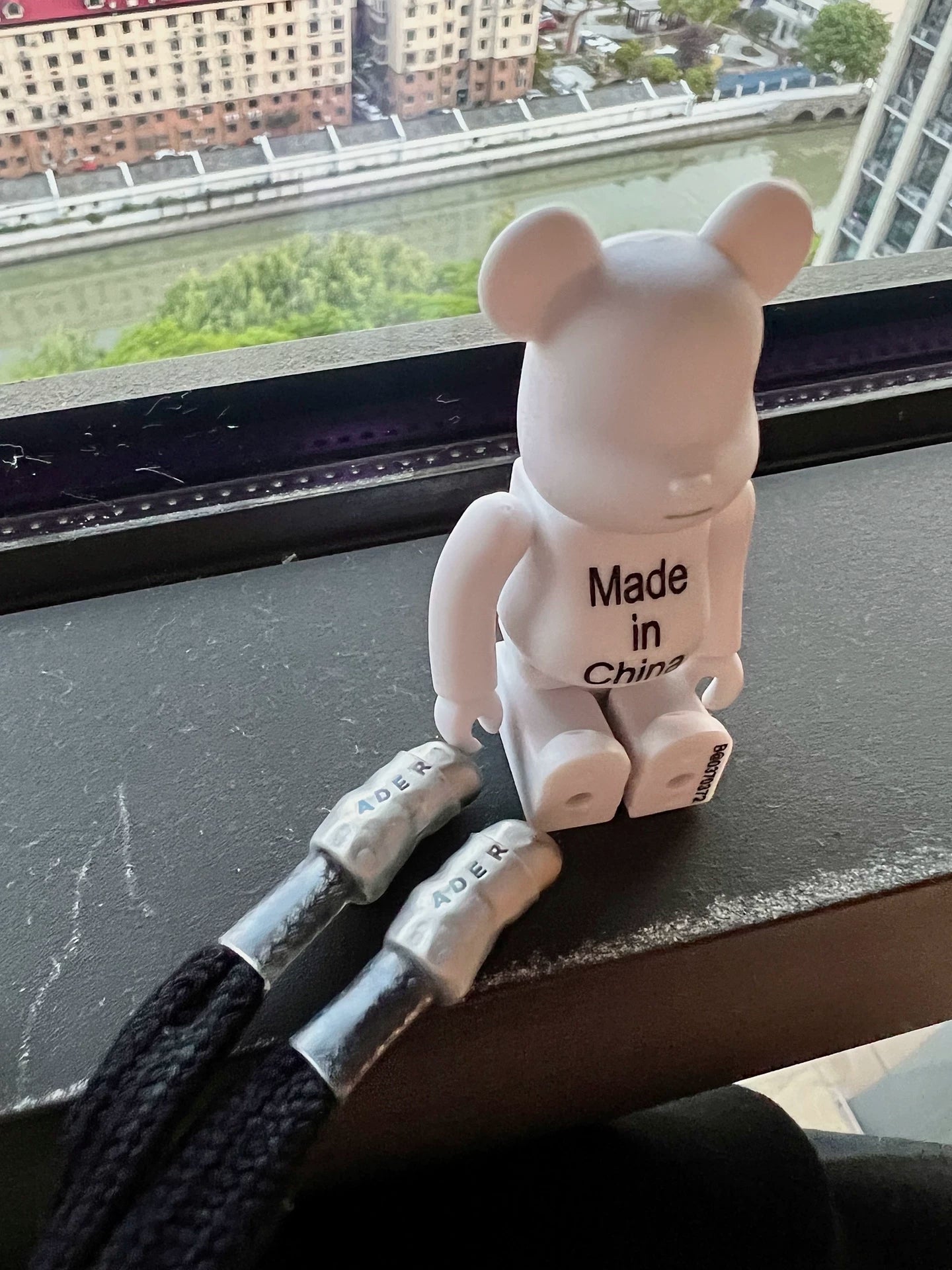 ader error black hoodie size 2