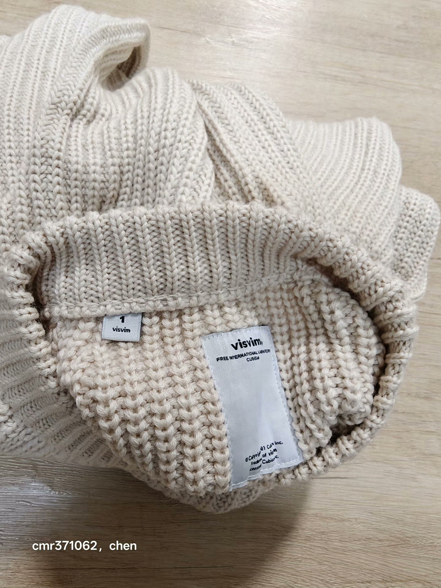 visvim 15AW Sailor Crew Neck Sweater