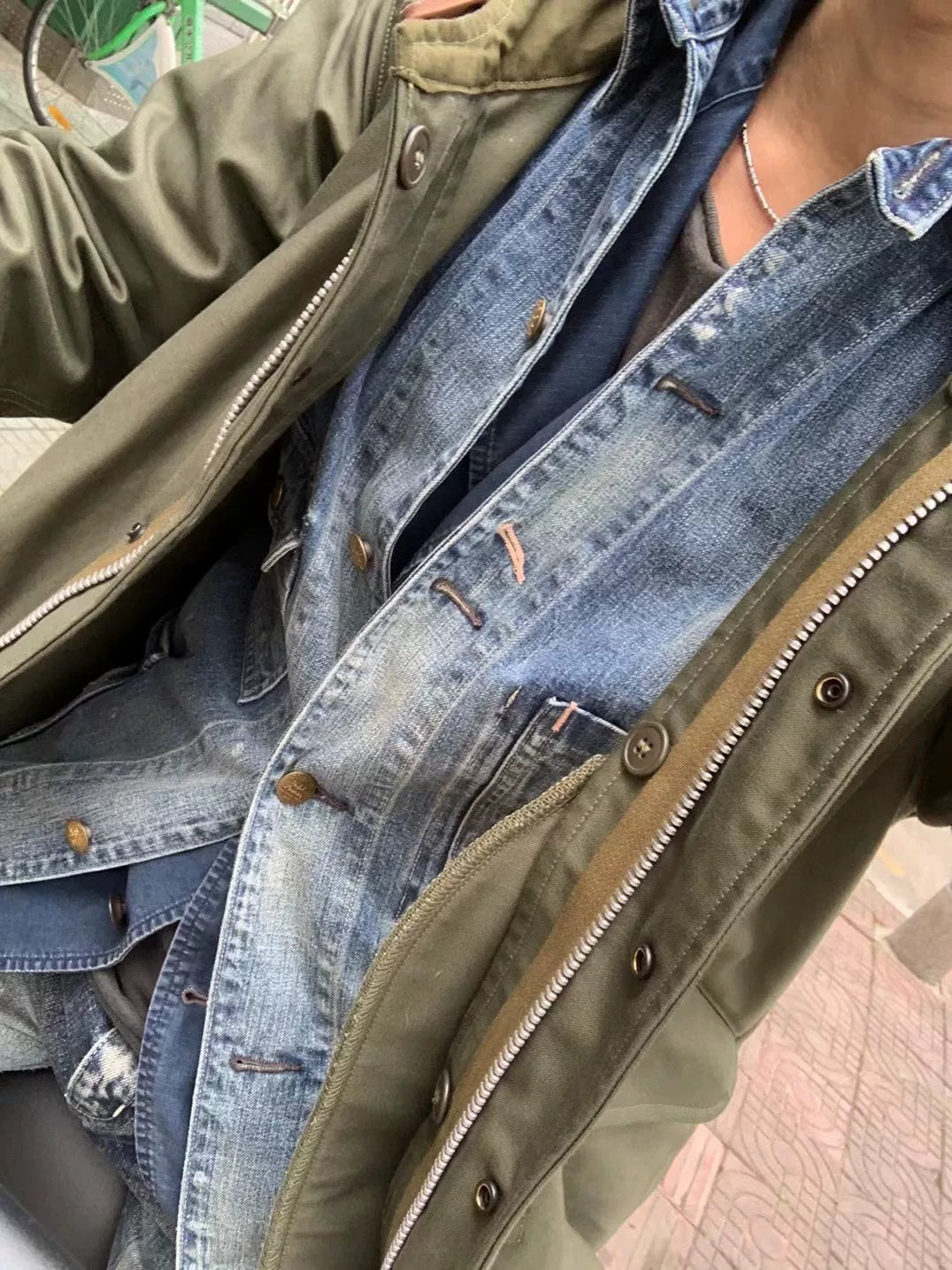 rrl classic engineer jacket size small