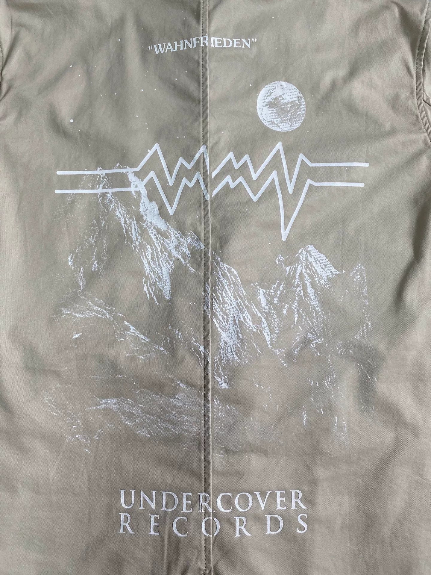 Undercover Parka with Moon Mountain Graphic