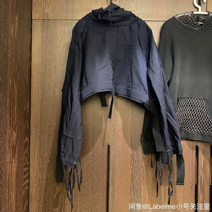 raf simons 2003 mesh pullover hoodie