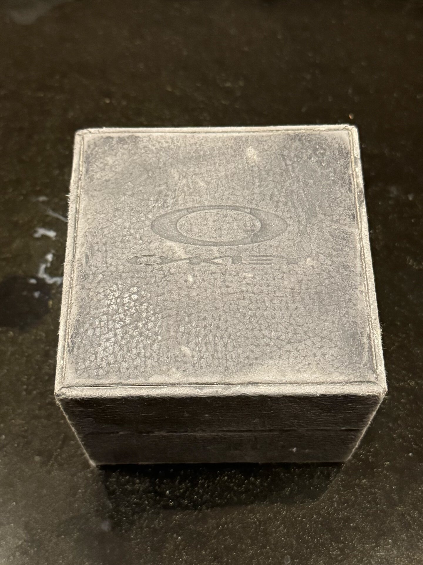 oakley blade watch with black dial