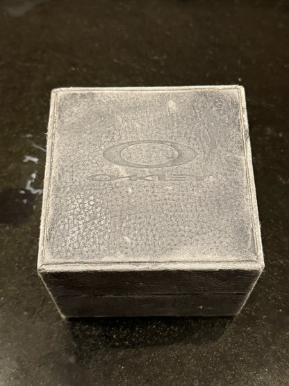 oakley blade watch with black dial