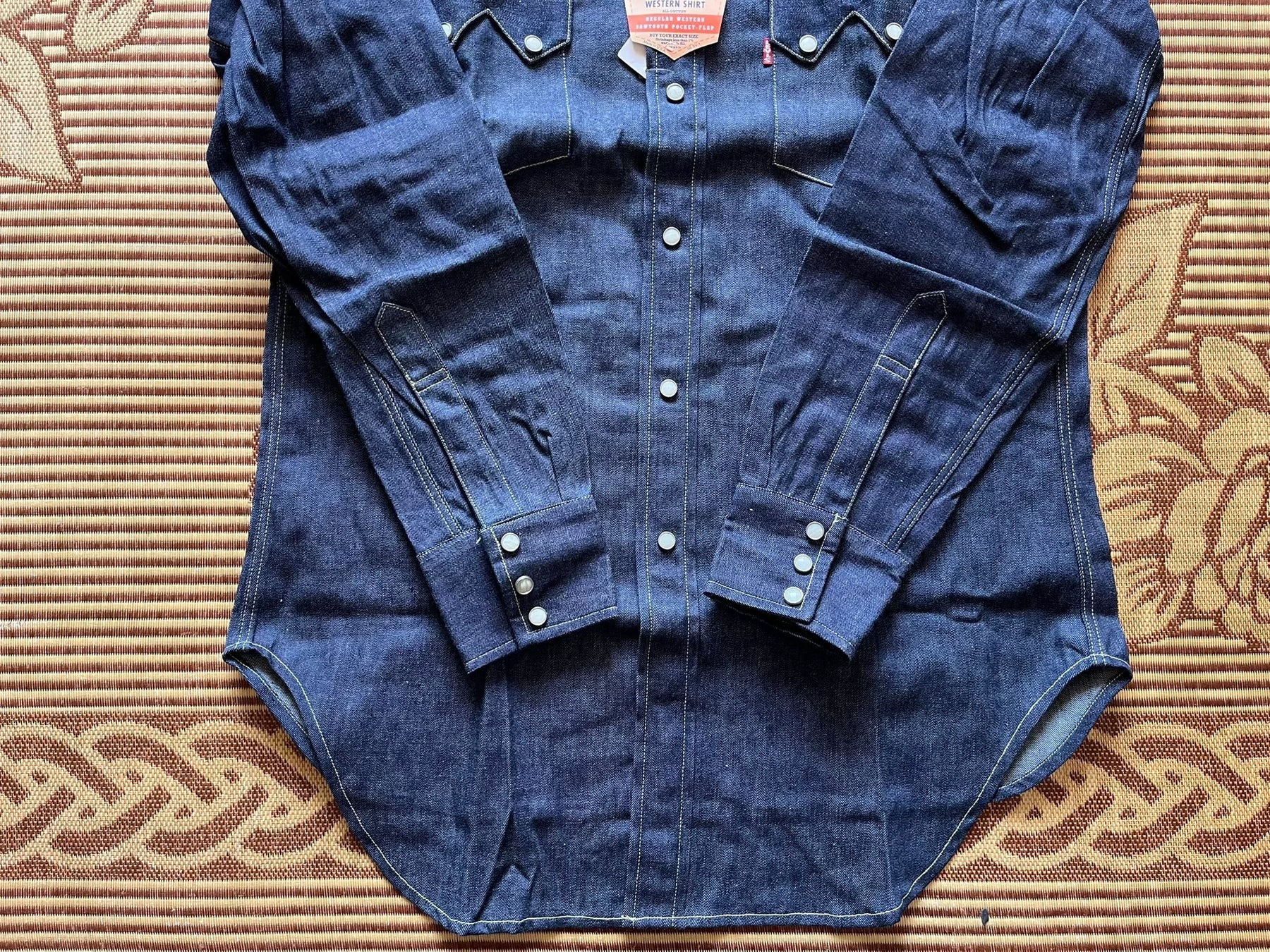 Levi's LVC 555 Raw Denim Shirt
