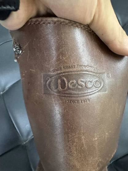 Chrome Hearts Wesco Brown Engineer Boots