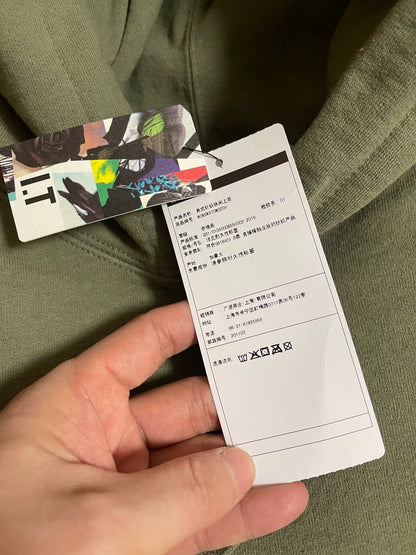 Supreme x WTAPS 21FW Green Hoodie
