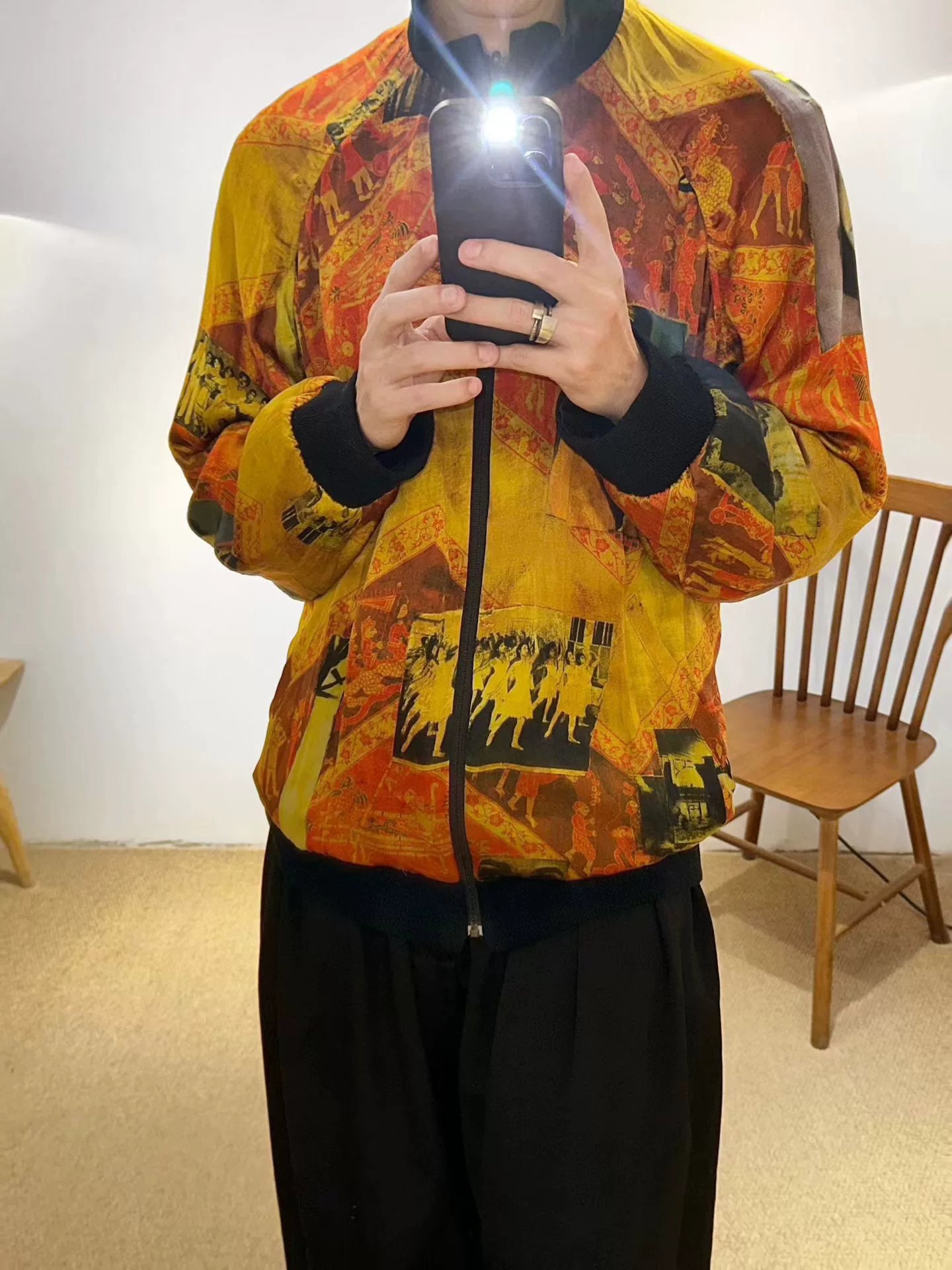 Yohji Yamamoto S/S 2004 Reversible Bomber