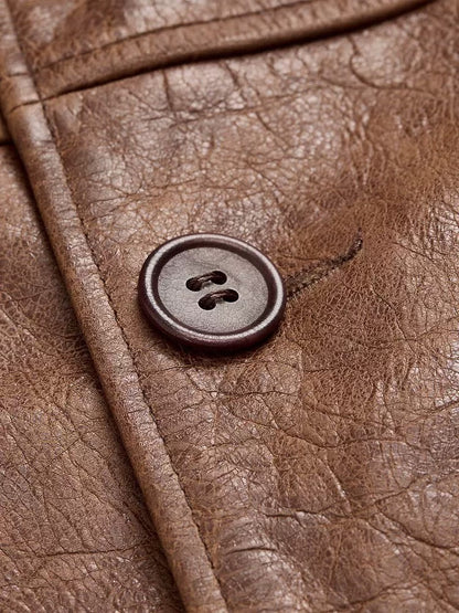 RRL Ralph Lauren Brakeman Leather Jacket