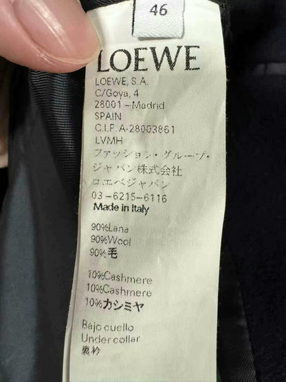 LOEWE Wool Blend Goat Cashmere Coat