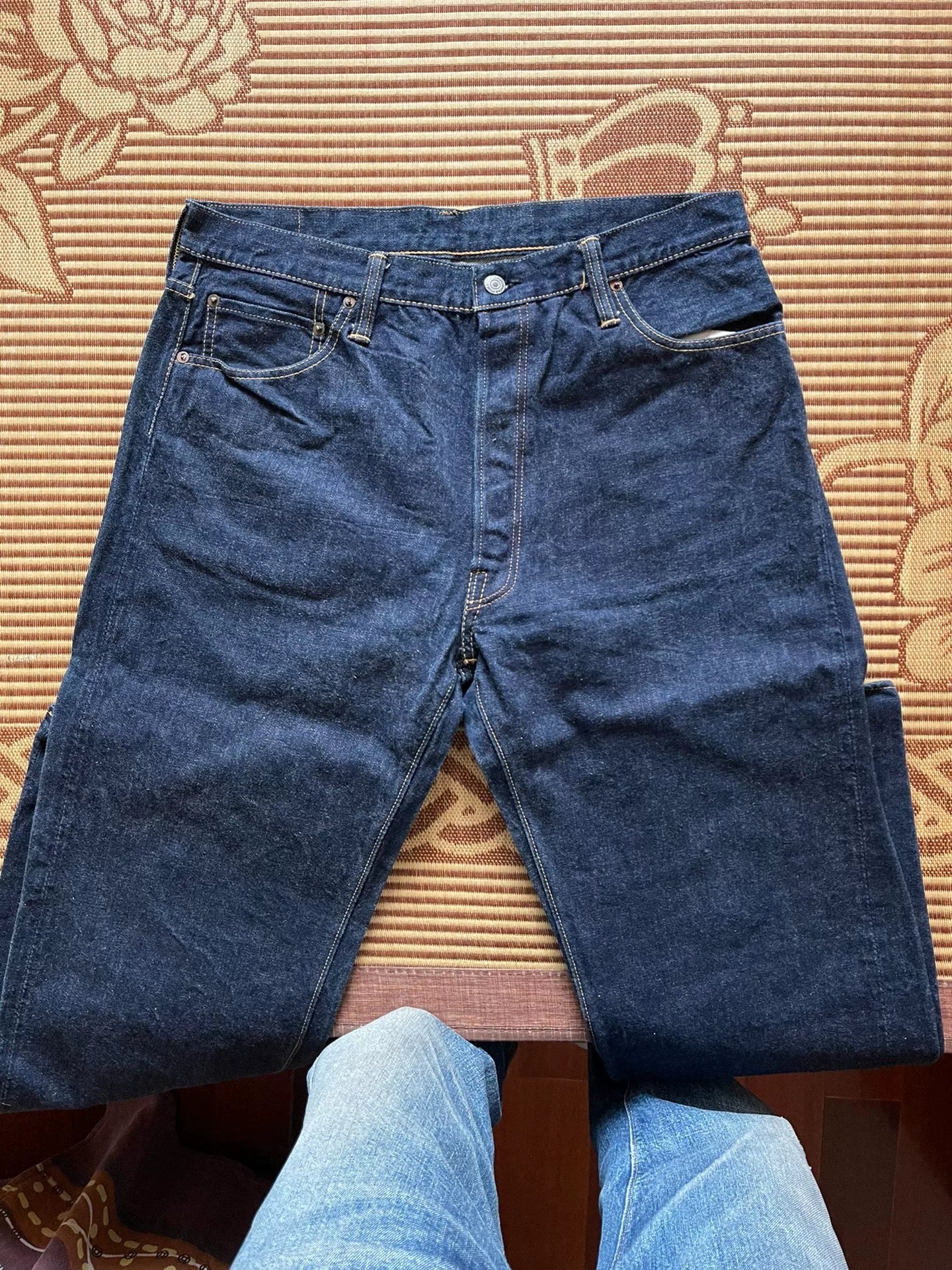 Levis Skull Limited Original Blue Jeans