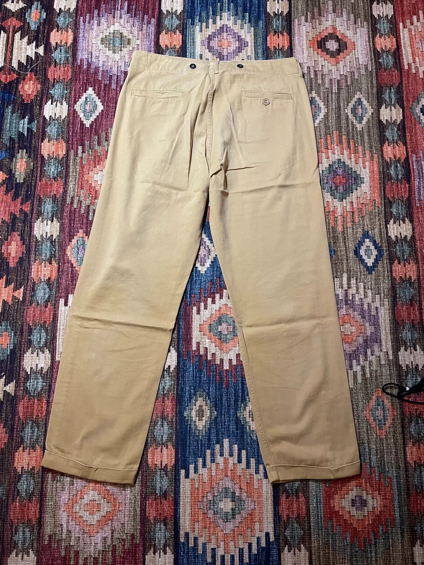 LVC Levi's Khaki Splatter Cargo Pants