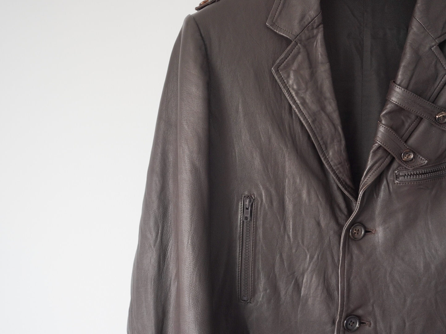 Yohji Yamamoto 2006AW Leather Jacket