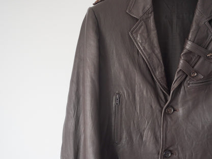 Yohji Yamamoto 2006AW Leather Jacket