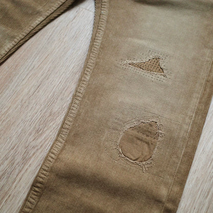 VISVIM FLUXUS 10 CORDS CRASH Pants