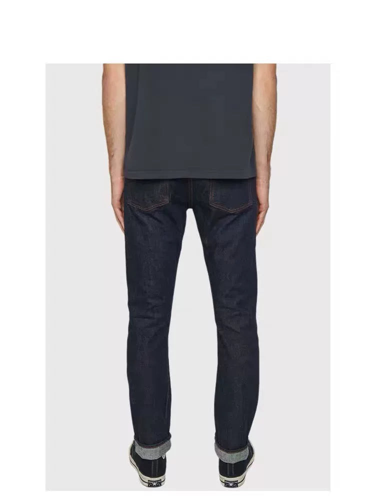 FULLCOUNT Men's Slim Raw Cone Jeans