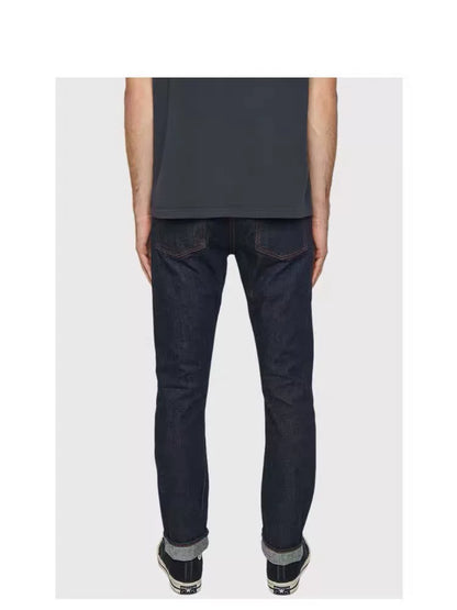 FULLCOUNT Men's Slim Raw Cone Jeans