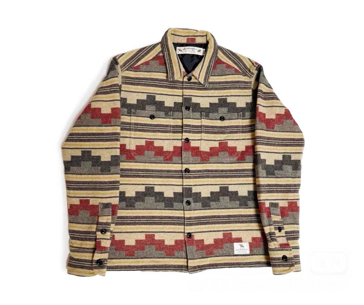 NEIGHBORHOOD Wool Rug Shirt Jacket