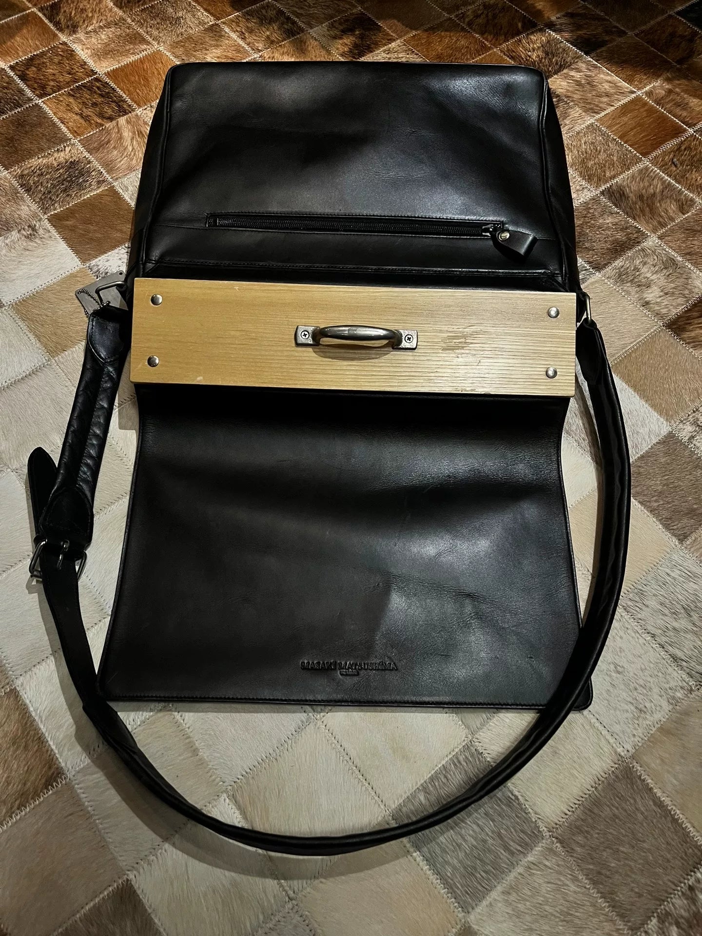 Masaki Matsushima Wood Handle Bag